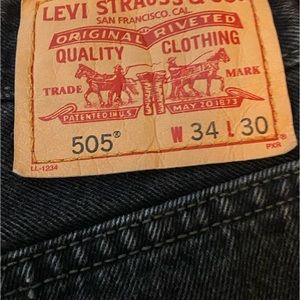 Levi Mens Jeans. Two pair 34x30
